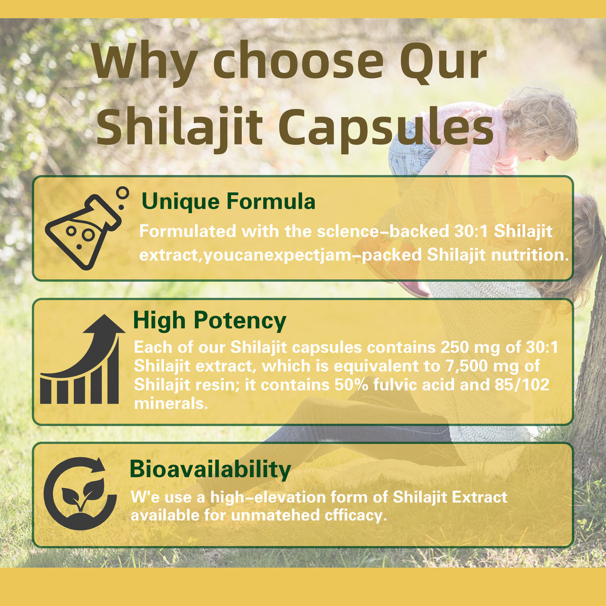 Shilajit Capsules - Nature's Best 60 Veg Capsules Medicare Wellness Hub