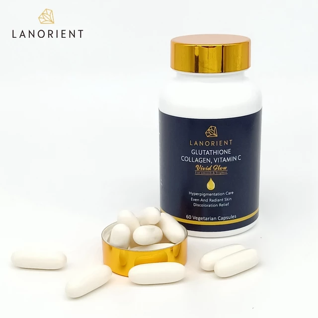 Vivid Glow - Glutathione, Collagen and Vitamin C (60 Capsules) Medicare Wellness Hub