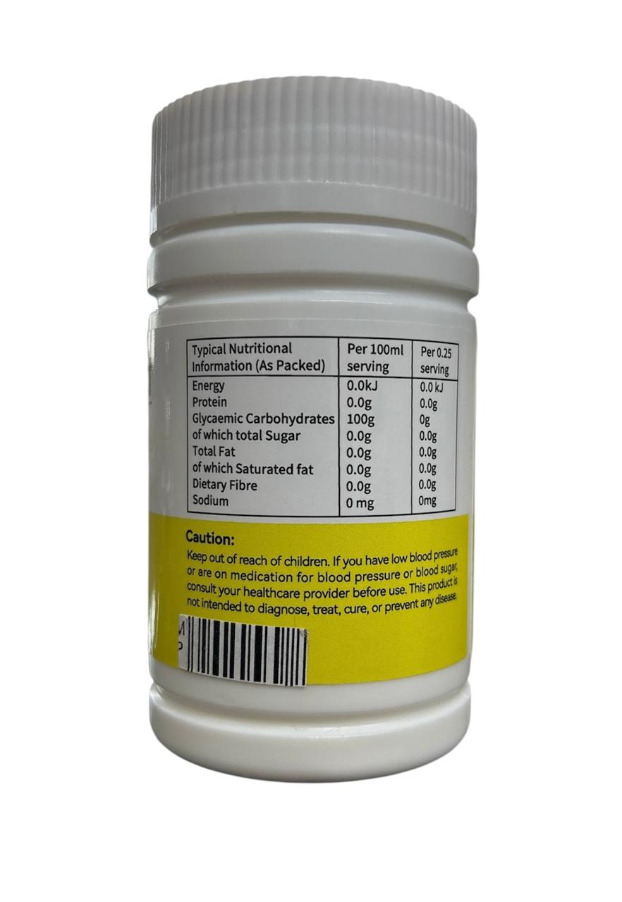 Stevia Sweetner Powder, Nature's Best, All Natural 50g Medicare Wellness Hub