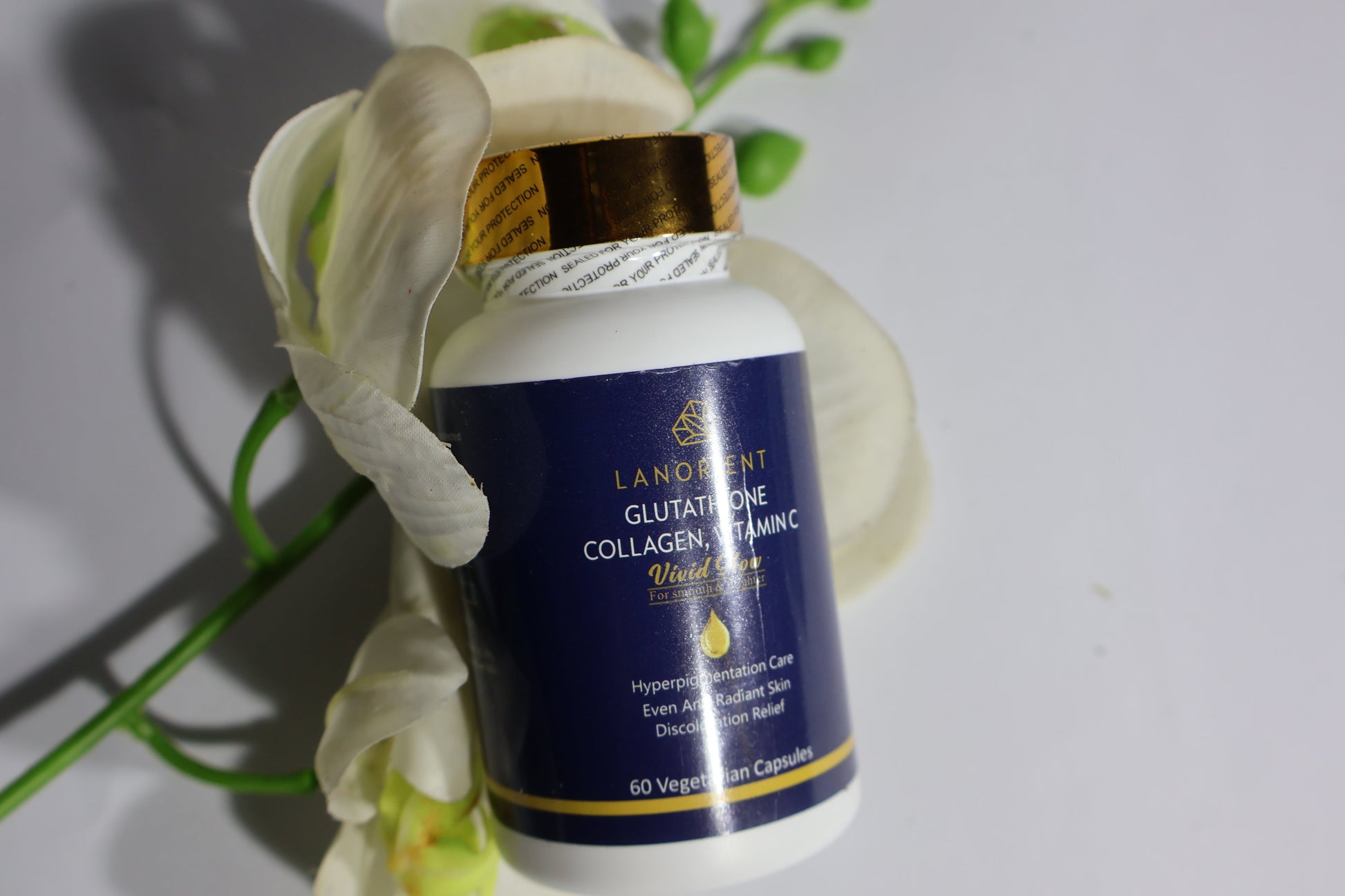 Vivid Glow - Glutathione, Collagen and Vitamin C (60 Capsules) Medicare Wellness Hub