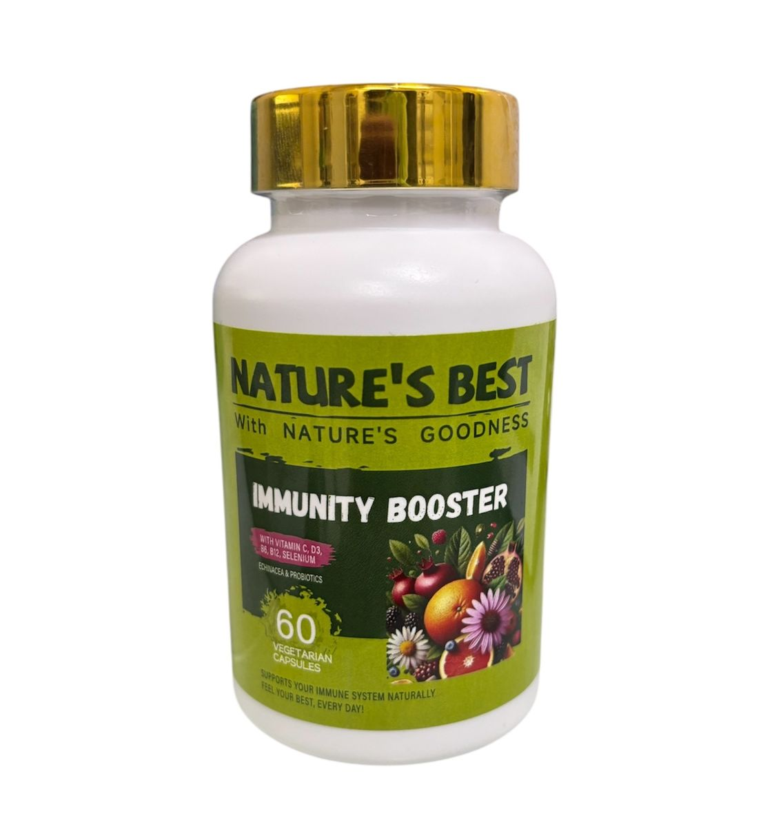 Immunity Booster- Nature’s Best 60 Vegan Capsules Medicare Wellness Hub