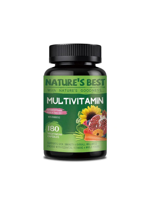 Nature's Best Multivitamin- Advanced Formula, Adults & Teens 180 Capsules