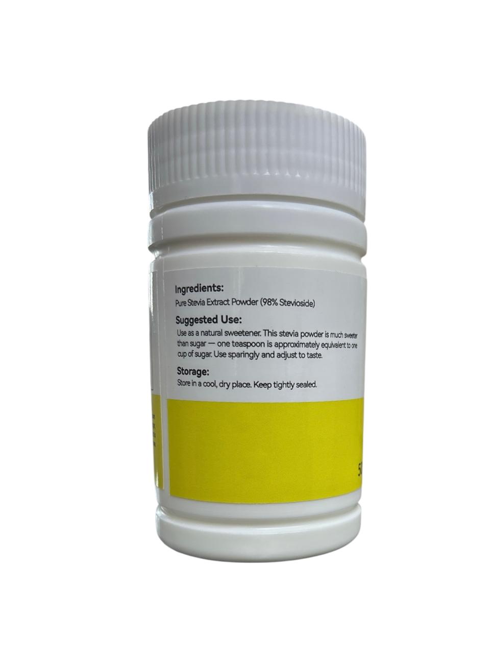 Stevia Sweetner Powder, Nature's Best, All Natural 50g Medicare Wellness Hub