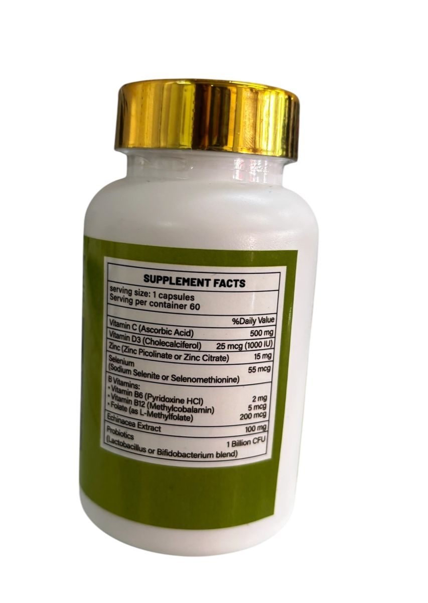 Immunity Booster- Nature’s Best 60 Vegan Capsules Medicare Wellness Hub