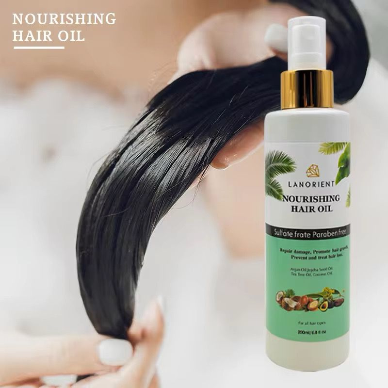 Lanorient oil for hair nourishment