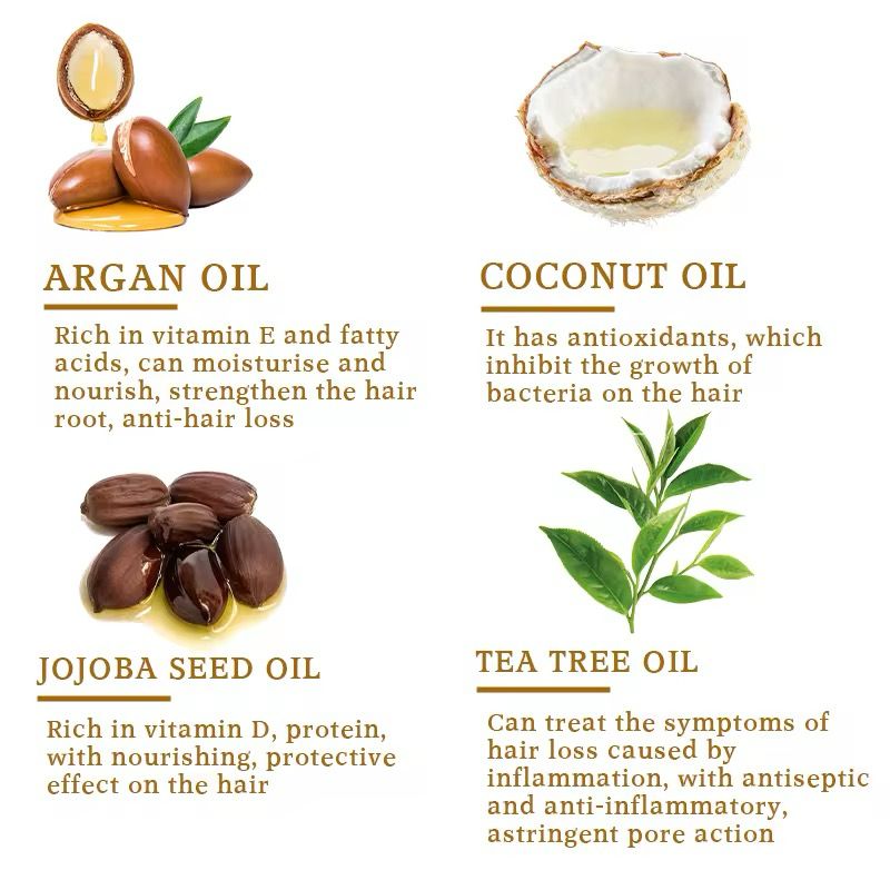 Hair oil for split ends repair