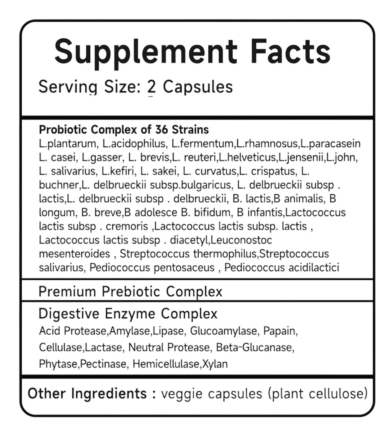 Probiotic Balance your gut, support digestion, and strengthen immunity (180-90) Capsules Medicare Wellness Hub