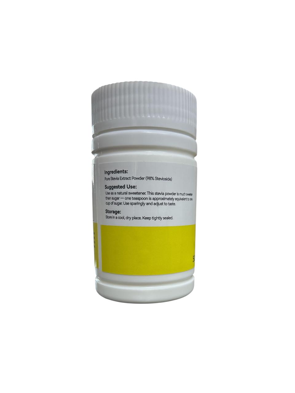 Stevia Sweetner Powder, Nature's Best, All Natural 50g Medicare Wellness Hub
