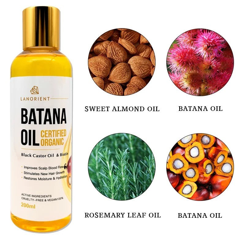 Natural Batana oil for split ends and hair repair