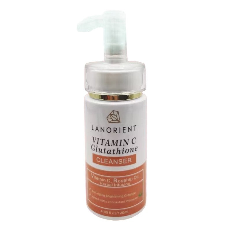 lanorient glutathione Vitamin C & Cleanser- Lanorient, (120ml) – Medicare Wellness Hub Parfumvrij Gluta white + glutathione Variante:10 mg