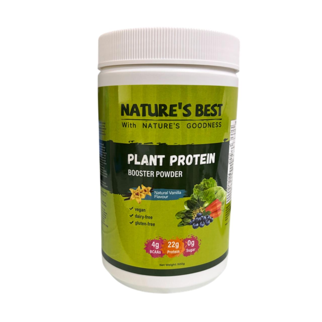 Protein Powder Vegan Sugar-Free Plant Based - 500g Medicare Wellness Hub